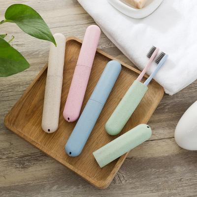 China Yiwu Toothbrush Box Manufacturers Viable Plastic Portable Toothbrush Holder Box Plastic Toothbrush Case for sale