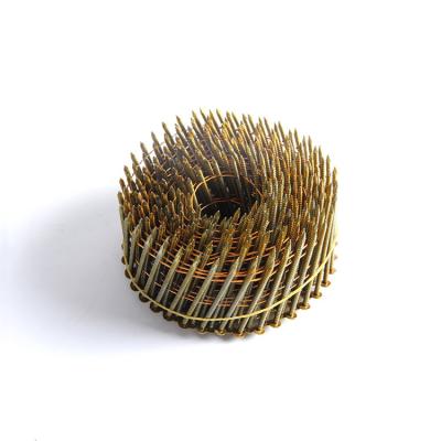 Chine Flat Sc 1/4 Pallet Coil Nail Iron Wire Bulk Coil Nail High Level 1 à vendre