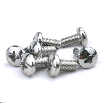 China Pan GB818 M1.6*3mm Grade 8.8 Carbon Steel Phillips Pan Head Screw for sale