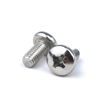 China Pan High Quality OEM ODM Carbon Steel Black Zinc Gb818 Cross Pan Head Machine Screw for sale