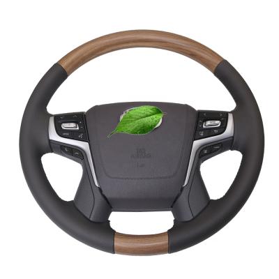 China Business Land Cruiser Steering Wheel for Toyota F200 LC200 with Multifunctional Control Switch for sale