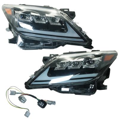 China High Quality Business Front Lamp With Motion LED For TOYOTA LEXUS LX570 2008-2011 Upgrade 2008-2011 Projector Lens Modified LED Headlight for sale