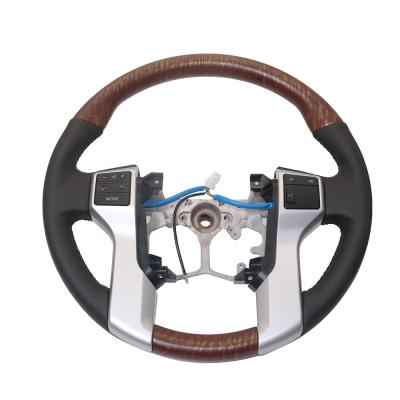 China Business OE Aluminum Alloy Steering Wheel Style Accessories With Switch For Toyota Land Prado 2010-2017 for sale