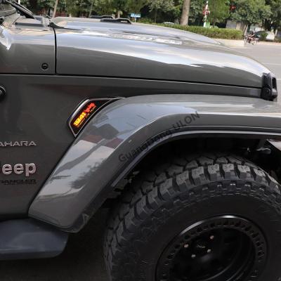 China High Quality LED LAMP Side Mark Light For Jeep Wrangler JL 2018-2021, New Arrival Cowboy JL Fender Light Motion Light for sale