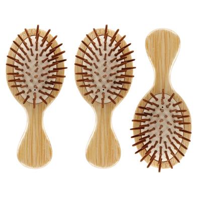 China Eco-friendly Cushion Private Label Paddle Paddle Air Cushion Massage Bamboo Hair Brush For Kids Girls for sale