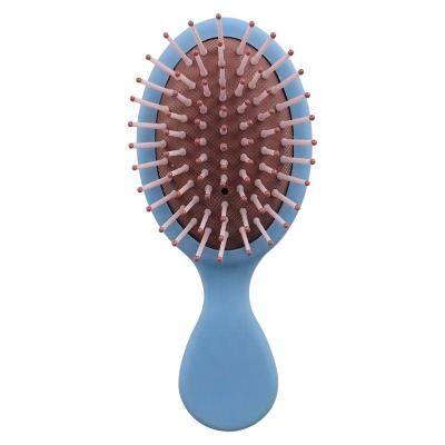 China Ningbo Factory Hair Scalp Massage Comb Hairbrush Cushion Logo Pocket Mini Hair Brush Custom Made for Adults and Kids for sale