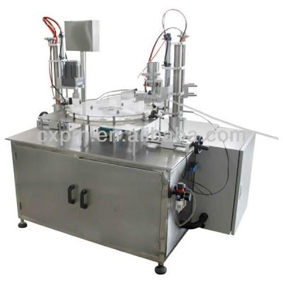 China Guangzhou CX semi-automatic rotary filling and capping machine for sale