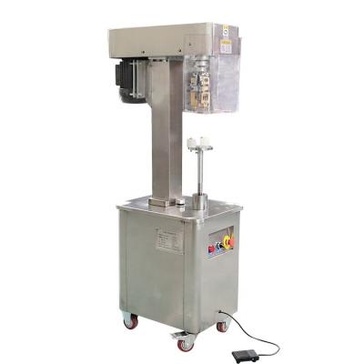 China Factory Manual Semi Automatic Stelvin Aluminum Cap Capping Vial Sealing Machine Hand Held Operated for sale