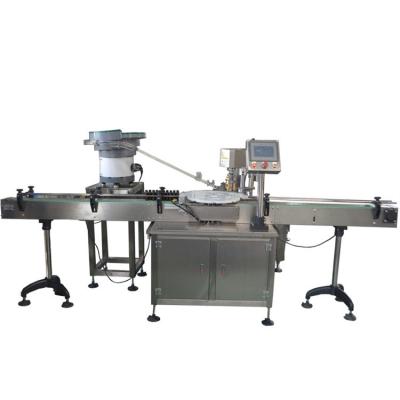 China Aluminum Metal Screw Rice Wine Bottle Lock Automatic ROPP Aluminium Bottle Cap Sealing Machine for sale