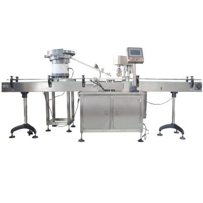 China Small Vial Oliver Oil Wine Glass Bottle Full Auto Bottle Filling Capping and Labeling Machine for sale