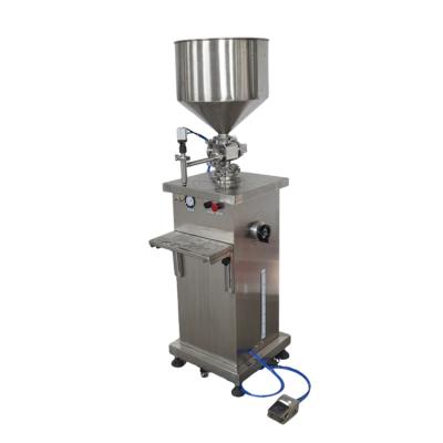 China High Quality Stainless Steel Price Cup Water Lemon Juice Semi Automatic Piston Filling Machine for sale