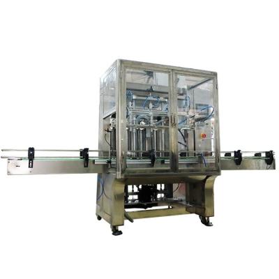 China 1Gallon Piston Pump Liquid Gorilla Gel Glass Bottle Production Automatic Wine Filling Machine for sale