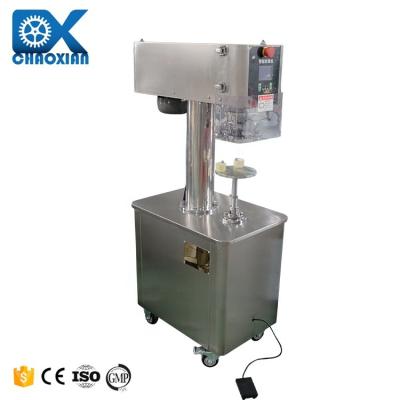 China Manual Jar Crimper Hand Crimping Flip Vial Seal Plastic Bottle Cans Machine Sealing Bottles for sale