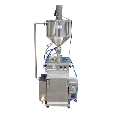 China Semi-Automatic Reliable New Arrival Piston Pump Juice Sauce Shampoo Lubricants Oil Filling Machine for sale