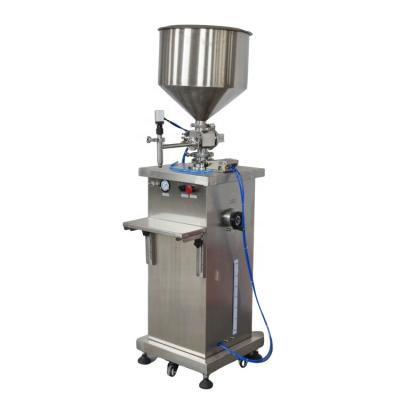 China Small Manual Bottle Filling Machine for Beverage Honey Shampoo Nail Cosmetic Plastic Paint Liquid for sale