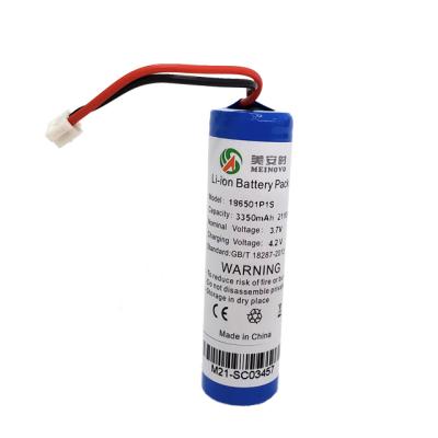 China Hot Spot 18650 1S1P Rechargeable 3350mAh Li Ion Battery 3.7V Toy Battery for sale