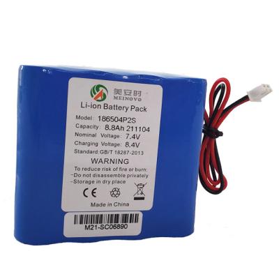 China Factory Top Supply Toy Sale 18650 2S4P 8800mAh Li Ion Battery 7.4V Rechargeable Batteries for sale