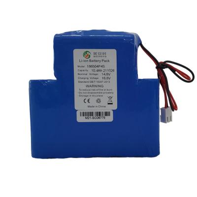 China LED Step Lights Best Seller High Capacity 4S4P 10400mAh 14.8V Battery Pack 18650 Lithium Batteries for sale