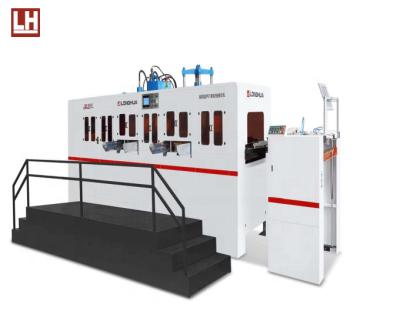 China Factory LH850G high frequency wave cutting machine and automatic creasing for clearbox for sale