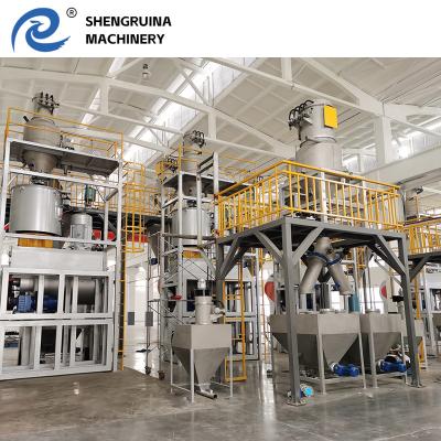 China Automatic Food PVC Conveyor Dust Protected Regulator Feeding System Automatic Weighting Batch System For PVC Powder for sale