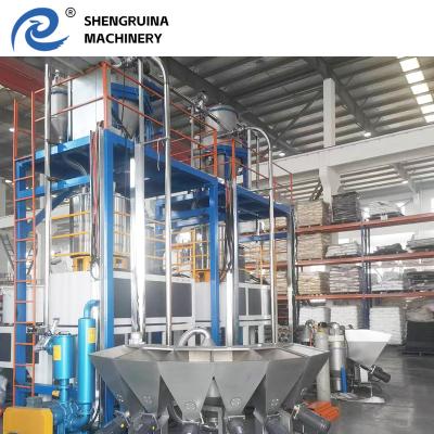 China Food measuring and weighing mixing production line automatic mixing line PVC/PE automatic mixing production line for sale