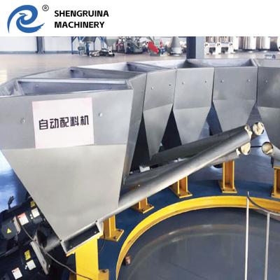 China Automatic food measuring and fully automatic weighing and batching machine PVC 500 small material machine batch system formula machine for sale