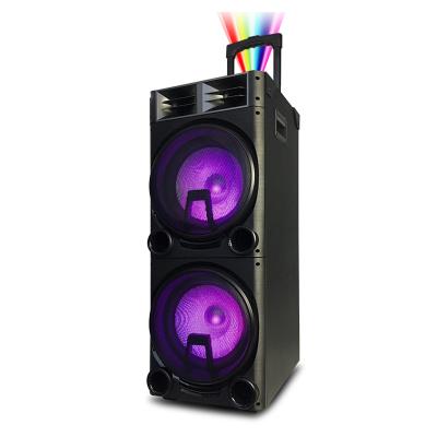 China USB/AUX/Wireless connect/FM/DJ Effect 200W RMS Lounder Disco Rack DJ Party Speaker with USB/AUX/FM RADIO/EQ/DJ EFFECT/10inch woofer for sale