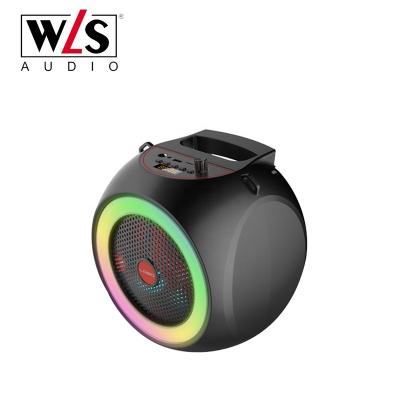 China 2022 Home Theater Fashion Noise Mini Portable Outdoor Bluetooth Speaker with LED Colorful Flashing Light for sale