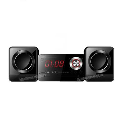 China Wooden Hi-Fi Stereo USB/AUX Mini CD Copy Speaker PM12 Combo Housing with Radio AUX Connecting Microphone Input. CD USB for sale