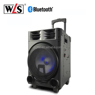 China Karaoke Radio / USB / AUX / Blue connect / FM / Caixa de som microphone audio player home theater karaoke models DJ Wireless Portable Wooden Subwoofer Speaker for sale