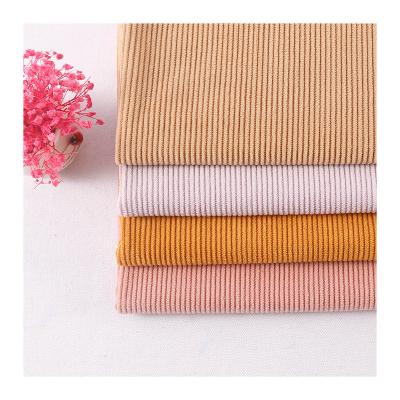 China Best Quality 95%polyester 5%spandex Shrink-Resistant Fabric Ready To Ship Solid 8W Stretch Corduroy Fabric 290GSM For Sofa Home Textile for sale