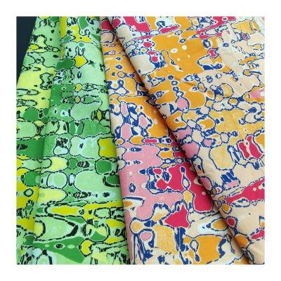 China low moq cotton fabric 32s 100 cotton poplin organic plain gots certified digital print fabric for dress for sale