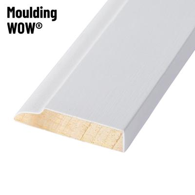 China MoldingWow BB-2039 modern pine baseboard scotia mdf molding wood molding decorative molding furniture for sale