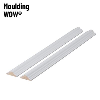 China Modern MouldingWow BB-2027 primed pine base molding with baseboard primed with high quality white paint for sale