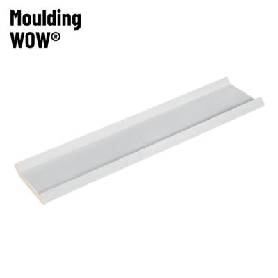 China MouldingWow DW-0051 Modern Door and Window Sash China Faux Wood Beam Wooden Frame Trim Decorative Molding Trim for sale