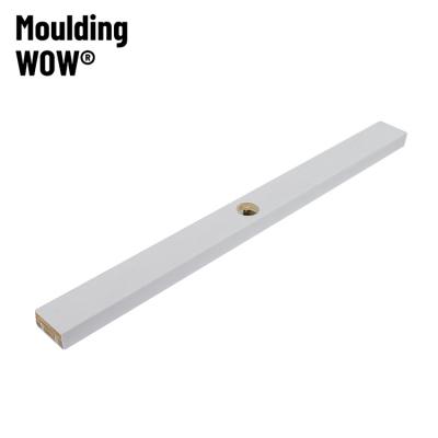 China MouldingWow DW-0041 Modern Door and Frame MDF Molding Wood Molding Wood Skirting MDF Wood Molding Trim for sale