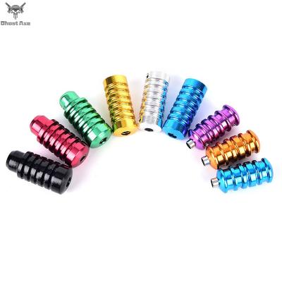 China Tattoo Shops Back Rod Ghostaxe High Quality Tattoo Machine Colorful Aluminum Alloy Grip Tube Tip for sale