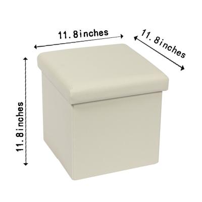 China Factory Supplier Brand New Foldable 2021 Ottoman Stool Times Storage Box for sale