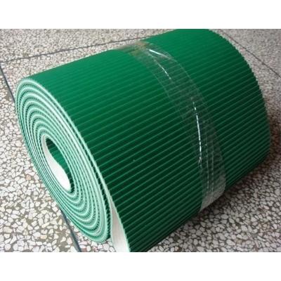 China Customized Outdoor Pattern Food Grade PVC Conveyor Belt Inclined Belt For Conveying PVC for sale