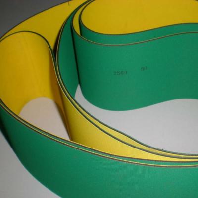 China Food Grade PVC Conveyor Belt , Green And White PVC Conveyor Belt for sale