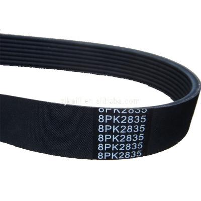 China High Quality Transmission Efficiency Automobile Fan Belt PK Ribbed Belt for sale