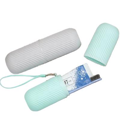 China Custom Toothbrush Box Carry Toiletries Viable For Travel Portable Plastic Home Products for sale