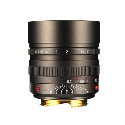 China Metal Wholesales manufacturer 50mm F1.1 mental protector camera lens for Leica M for sale