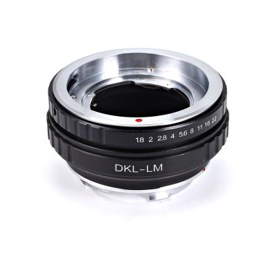 China Leedsen Dkl-LM Lens Aluminum + Copper Ring For Dkl Mount Lens Adapter To Fit For NC LM Mount Darkroom Lens Adapter for sale