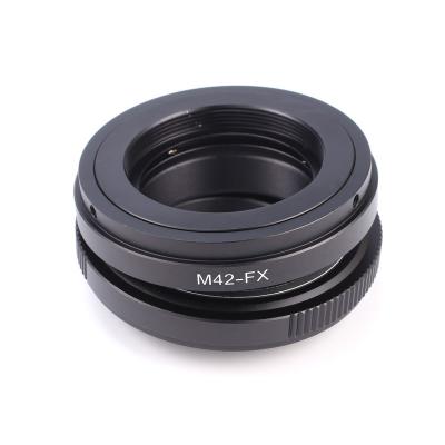 China M42-FX Lens Adapter Aluminum + Brass Mount For Canon EOS 550d 1200D 70D Lens To Fujifilm X-Pro1 X-M1 X-A1 X-E1 Camera For Mount Fujifilm Camera for sale