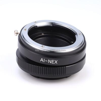 China High Quality Aluminum Lens Adapter Ring With Tilt Shift Function For AI Mount To NEX AI-NEX Lens Mount Adapter Ring Compatible For Sony for sale