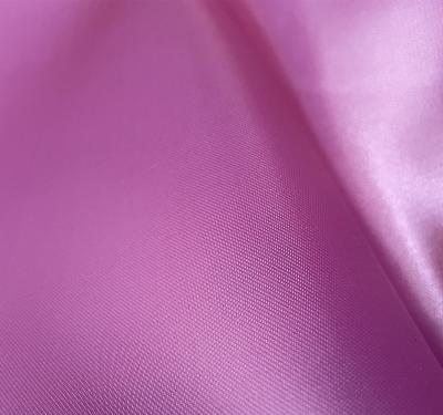 China New Breathable Design Customized Wholesale Satin Fabric Yarn Dyed Plain 100% Polyester Satin for sale