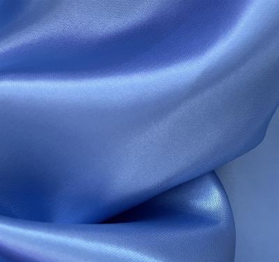 China Good quality factory price breathable polyester woven satin fabric for sale