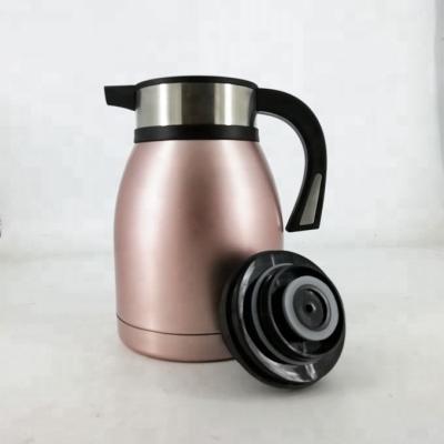 China Business 1000ml Double Wall 18 /8 Stainless Steel Vacuum Flask , Coffee Pot for sale