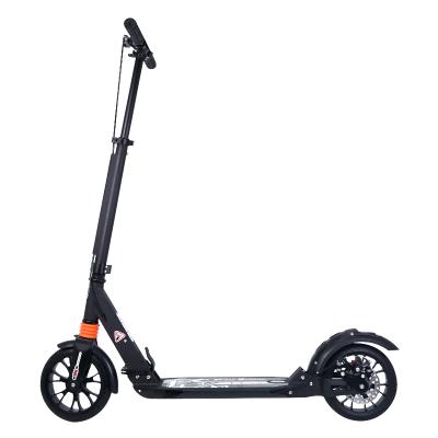 China Modern High Quality Rubber Disc Style 200mm Big Wheels Stunt Kick Scooter For Kids Adults for sale